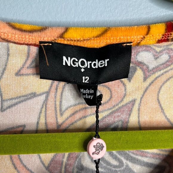 NGOrder Urban Outfitters Groovy Velour Cardigan Lg - Picture 3 of 9